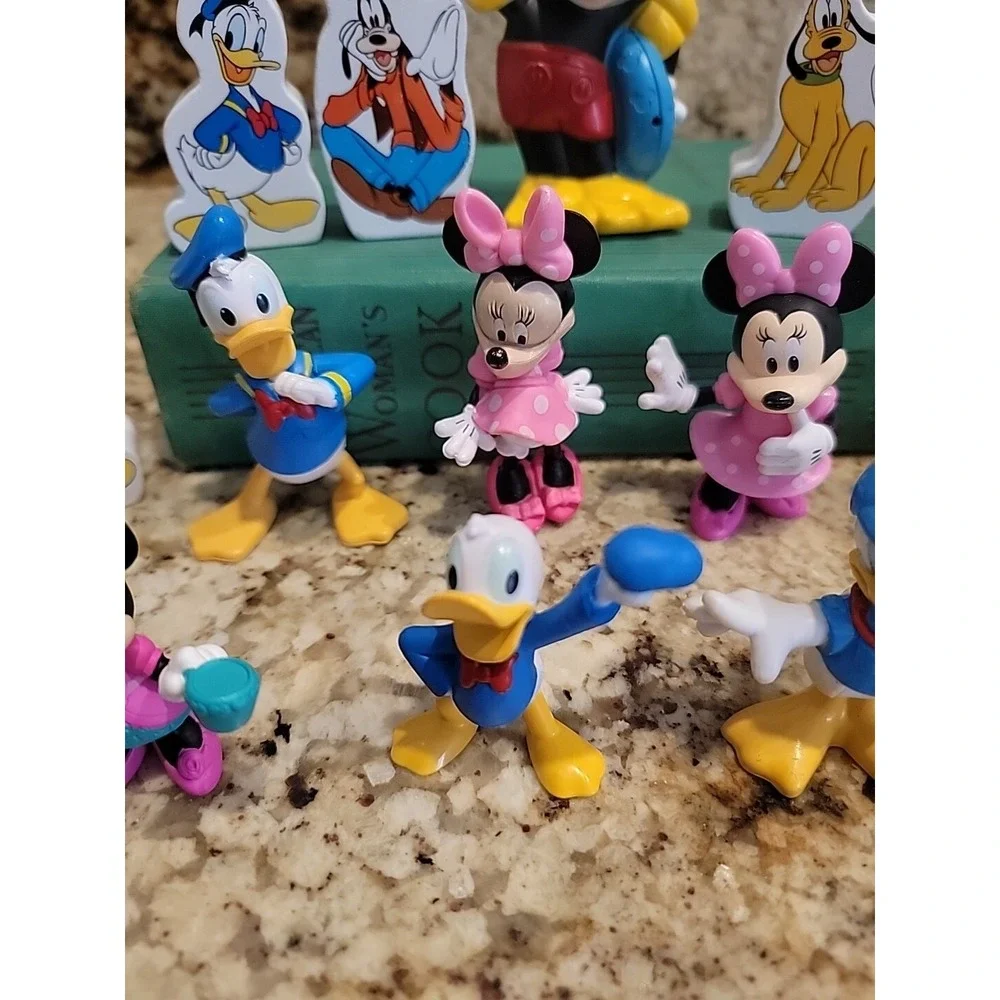 Mickey Mouse and Friends Toys Set Figures Lot Cake Topper Figurines Lot Of 17